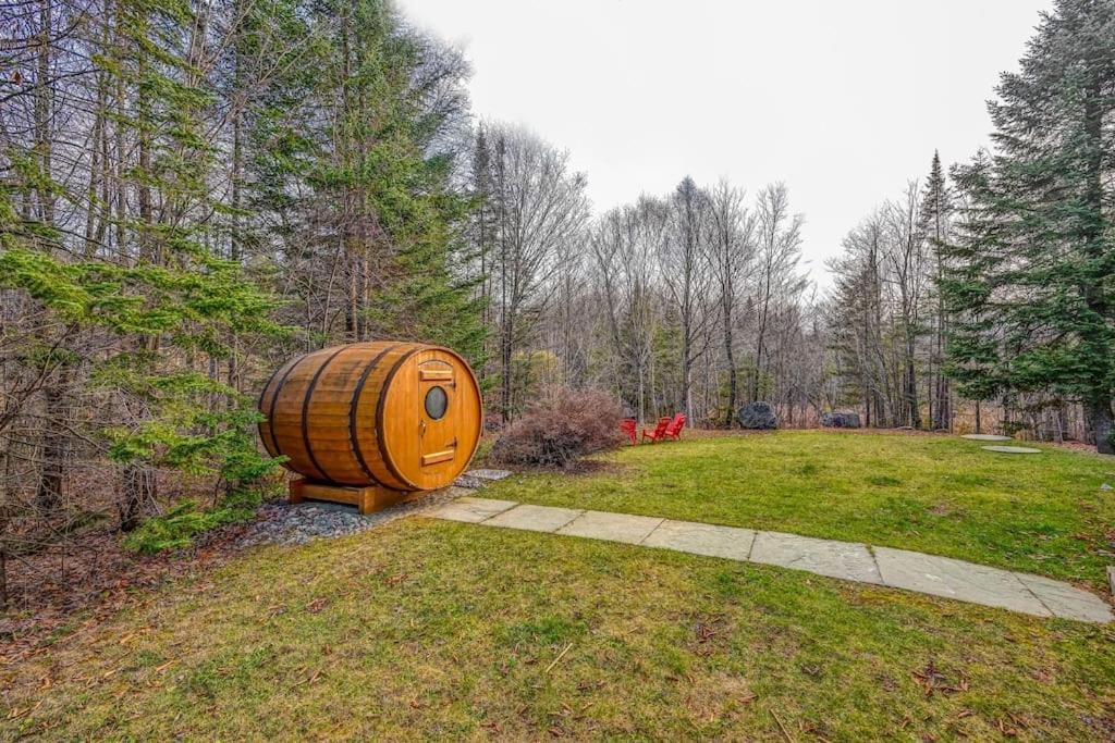 Serenity Private Hot Tub - Sauna - Fiddler Lake Villa Mille-Isles Exterior photo